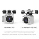 Drone Profissional X54 2024 com Câmera 1080P Acoplada