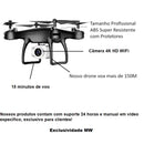 Drone Profissional X54 2024 com Câmera 1080P Acoplada