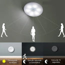 KIT6/10 Luminárias Led S/ Fio Com Sensor Presença