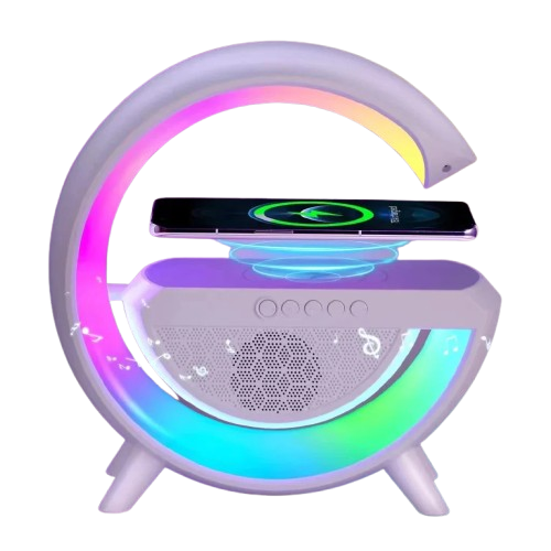 Caixa de Som e Carregador em Um Só Produto