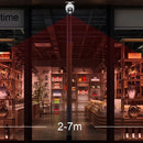 3 em 1 Sensor de Presença Para Lojas Alarme E Anunciador